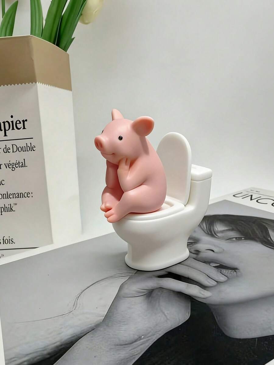 这款可爱的绿色青蛙马桶摆件非常适合摆放在客厅、电视柜、走廊、花园、办公室等场所。它是家居装饰和卧室装饰的理想之选。 - 綠色 - 查看 1