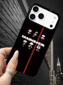 Celadon Smartphone Case | Kintsugi Art X Geometric Pattern [Perfect Japanese Gift] - Black - View 2
