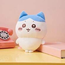 Miniso 千川系列毛绒公仔摆件 1 件 | 可爱蓝色耳朵设计，精致刺绣细节，柔软蓬松材质，桌面摆件/便携式挂饰/情人节礼物 - 彩色 - 查看 3