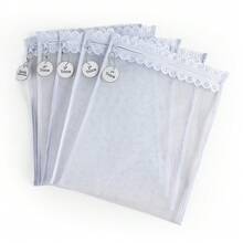 Set Of 5 Baby Clothes Organizer Bags For 1st To 4th Changes + Going-Home Outfit - White - View 1
