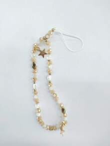 1条优雅星形手机挂绳 - 完美的串珠手链配饰 - 彩色 - 查看 9