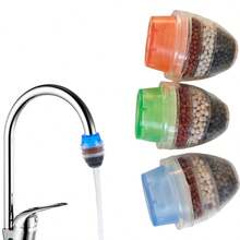 2/3pcs Water Faucet Filter Cartridge, Kitchen Faucet Water Purifier, Activated Carbon Faucet Filter To Remove Chlorine, Fluoride, Heavy Metals And Hard Water, Suitable For Home Kitchen And Bathroom - Multicolor - View 7