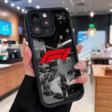 Estuche para teléfono con montaje de acción de carreras de fórmula Compatible con estuches para teléfonos ,  17,  16 Pro Max,  15 Pro Max,  13 y  12 Hecho de material de TPU que brinda protección contra golpes y caídas Es un gran regalo para entusiastas de los deportes de motor, familias, amigos y ocasiones especiales, estuche para teléfono, navidad, estuches para teléfono, estuche para , estuche para  17 pro, noël, estuche para  17 pro max, estuche para  16, estuche para  55 pro, estuche para teléfono navideño, decoración navideña, coque de téléphone, estuche para teléfono lindo - Negro - Ver 3