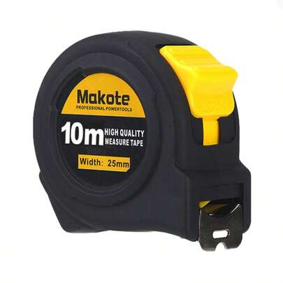 Measuring Tape Measure By Imperial Inch Metric Scale, 3M/10ft, 5M/16ft, 10M/33ft Steel Retractable Imperial And Metric Measuring Tape For Engineer ,Contractors, DIY, Architect, Woodworking, Construction