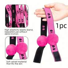 1条带耳垫的蕾丝融合发带，假发弹性发带，发带，边缘固定围巾，边缘包边，适用于固定蕾丝假发弹性发带 - 彩色 - 查看 11