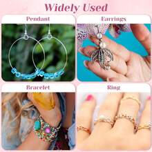 100pcs 0.6mm Memory Wire For Jewelry Making, Suitable For Bracelets, Necklaces, DIY Crafts And Jewelry Creation - Multicolor - View 4