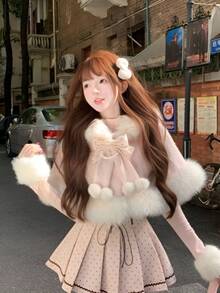 Women Two-Piece Outfits - Three-piece Set - View 4