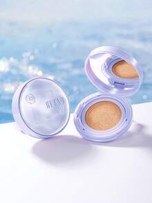 HEXZE 持久气垫粉底，SPF40，48小时长效防晒，高遮瑕，防水防汗，11克，02号自然色，适合中性肤色 - 02 自然 - 查看 2