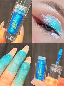 Romantic Beauty RMT: Liquid Eyeshadow With Pearl And Shimmer Effect, Brightens Eye Area, Long-Lasting And Smudge-Proof, Lightweight And Easy To Apply, Suitable For Daily And Party Makeup, Mother's Day Gift, Ideal For Mothers, Wives, Sisters, Girlfriends - Highlighter Eyeshadow - 09 - 查看 1