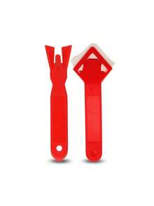 5-In-1 Silicone Caulk Remover Tool Set, Sealant Smoothing Scraper Tools, Caulking Tools, Flooring Mold Removal Manual Tool Set (Black Metal Head Is For Black Version, Not The Complete Product) - Black - View 8