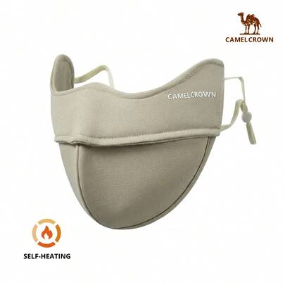 CAMEL CROWN Mặt nạ chắn gió 3D có lớp đệm, giữ ấm và chống bụi, lý tưởng cho hoạt động leo núi mùa thu/đông.