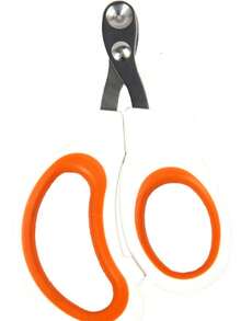 2件套宠物美容套装 - 猫咪指甲钳和宠物刷，猫咪除蚤梳 - 彩色 - 查看 2