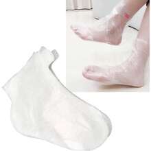 足浴蜡套，防漏软化肌肤，300/500/800片固定贴纸，适用于美容院的石蜡足浴套 - 彩色 - 查看 1