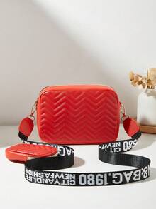 Women's Butterfly Shoulder Bag, Quilted Crossbody Bag, Small Pouch Wallet