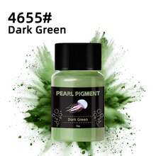 18克/30毫升云母粉和珠光颜料，天然着色剂，适用于环氧树脂/UV树脂工艺品、绘画、指甲油、蜡烛等。 - 彩色 - 查看 30