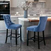 Dining Chairs - Blue - View 1