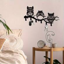 Hello Young 壁挂式衣帽架带挂钩 - 老鹰造型玄关装饰，悬挂式收纳 - 节日礼物。 - 彩色 - 查看 5