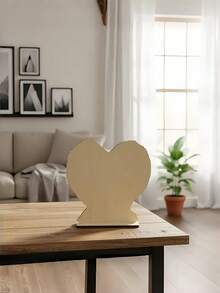 1件个性化心形树根木质牌匾,可定制作为情侣周年纪念、婚礼、家居装饰、周年纪念/生日礼物送给丈夫/妻子,也适合婚礼装饰、家居装饰、情人节礼物。 - 彩色 - 查看 7