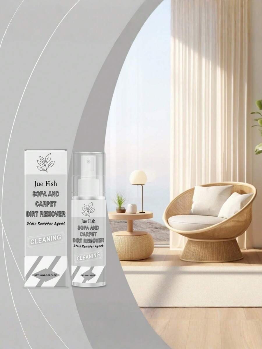 Multi-Purpose Stain Remover Spray, Gentle Cleaning And Care For Carpets, Sofas, Leather Surfaces - Multicolor - View 1
