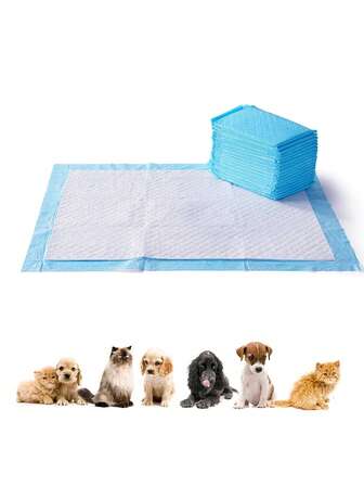 20 st. medelstora och små kissmattor för husdjur, valpträningsmattor, absorberande halkfria vattentäta kissmattor för små hundar, katter, nallebjörnar, corgi