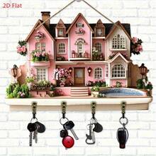 1 chiếc móc treo tường trang trí đa năng bằng gỗ dễ thương, giá treo đồ gắn tường, móc treo chìa khóa trang trí, móc treo chìa khóa bằng gỗ mộc mạc, móc đa năng, đồ trang trí tường bằng gỗ (dễ lắp đặt), thích hợp cho lối vào, văn phòng, phòng khách, treo cửa, móc treo áo khoác, móc treo chìa khóa gắn tường, trang trí tường, trang trí phòng, trang trí nhà cửa - Nhiều màu - Xem 9