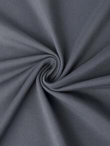 Camiseta cristiana estándar con patrón de Aleluya y cruz de boxeo - Gris Oscuro - Ver 5