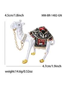 Broches clásicos de Ramadán, Eid Al-Adha, musulmanes, halal - Alfileres de moda y festival para mujeres, unisex, amigos, accesorios de fiesta, regalos, decoración - Broche de vacaciones - Ver 6