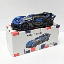 Burago Mô hình xe hơi đúc hợp kim chính hãng tỷ lệ 1/64, Mercedes-Benz, Cadillac, Chevrolet, mô hình xe hơi kim loại đúc thực tế, mô hình xe hơi mini trang trí sưu tầm. - Bolide Blue - Xem 1