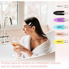 Hair Clips - 15Negro10Blanco5Rosa - View 6