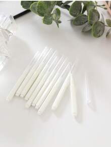 5/10件装一次性眉刷和睫毛提拉工具套装，睫毛梳理卷翘套装，化妆新手、沙龙化妆师和日常通勤必备的旅行化妆用品，居家美容和专业化妆工作室必备美容用品 - 彩色 - 查看 8