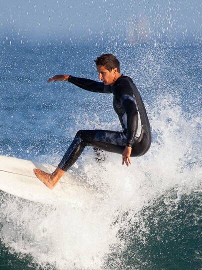 scubadonkey 3.0mm Thick Men's Warm Wetsuit, Neoprene Insulated Surfing Swimsuit, Water Sports Jumpsuit, Chloroprene Rubber Thermal Swimwear