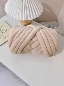 1pc Super Chunky Yarn, Extra Thick & Fluffy Yarn, Suitable For DIY Blanket, Rug, Pillow Making - Multicolor - View 15