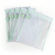 Set Of 5 Baby Clothes Organizer Bags For 1st To 4th Changes + Going-Home Outfit - Green - View 1