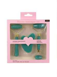 3pcs Face Massage Gua Sha Tools Set, Includes Gua Sha Scraper, Suitable For Face And Neck Massage - Mother's Day Gift - Facial Care Gift, Beauty, Skincare, Spa, Self-Care, Skincare Tools, Facial Care, Beauty Therapist Supplies, Massage, Facial Massage Tools, Face Roller - Multicolor - View 17