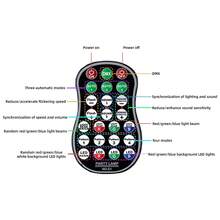 Iluminación de fiesta de 5 en 1 Bola de discoteca, luces de haz, focos, luces estroboscópicas, activación de sonido, control remoto DMX, adecuado para reuniones familiares, bailes, cumpleaños, karaoke, Halloween, Navidad, actuaciones de bodas, decoraciones de club, celebraciones festivas - Ver 13