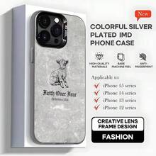 Funda de Teléfono Christian Lamb para 17,16,15,14,13,12,11,Pro,MAX,plus, Cubierta Negra Mate a Prueba de Golpes - z1 - Ver 2