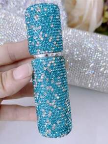 3个装钻石形可填充香水喷雾瓶，便携迷你独立香水瓶，旅行喷雾盒，10毫升