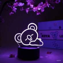 KOYA Lamp u2013 u2013 Lamp Figure Night, 16 Color RGB u2013 Remote, 3D Room Dcor UNISTARS - inicial - Ver 3