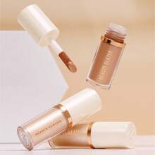 beauty glazed Highlighter Cair, Menciptakan Kilau Alami, Untuk Wajah & Tubuh, Tahan Air & Melembapkan, Kilau Tahan Lama, Formula Peningkat Kontur, Dilengkapi dengan Aplikator Spons Makeup, Mudah Digunakan. - #01 - View 5
