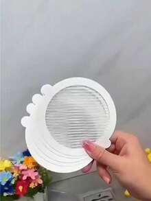 10/30pcs Shower Drain Hair Catcher Set: Mesh Filter Stickers, Hair Clog Remover, Anti-Clogging Drain Mesh Stickers - Multicolor - View 9