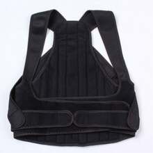 2025新款一体式背部矫正器，男女通用，矫正背部姿势，矫正脊柱侧弯和驼背，完全可调节肩部支撑，脊柱矫正器支撑，可调节姿势训练器，健身房配件，腰带