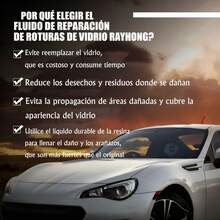 20ml Líquido Reparador de Grietas para Parabrisas Automotriz, Resina Duradera de Relleno, Reparación de Arañazos y Daños en Vidrio, Cuidado y Mantenimiento de Vidrio de Coche, Agente Adhesivo Reparador de Grietas - Negro - Ver 3