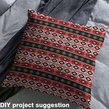 Feelyou - Tela de tapicería azul del suroeste para sillas, tela geométrica de The Yard Western Decor  nativo americano, diseño decorativo impermeable al aire última intervensión, tela de 3 - Multi417 - Ver 5