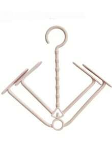 1 pieza Estante portátil para secar zapatos en el balcón con ganchos, multifuncional - Multicolor - Ver 13