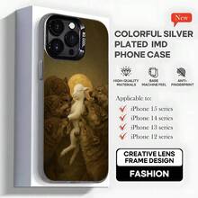 Funda de Teléfono Christian Lamb para 17,16,15,14,13,12,11,Pro,MAX,plus, Cubierta Negra Mate a Prueba de Golpes - z1 - Ver 11