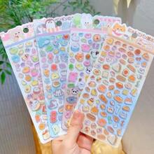 New Fashionable Cute Animal Candy 3D Stickers, Suitable For Decorating Albums, Diaries And Phone Cases - Multicolor - View 1
