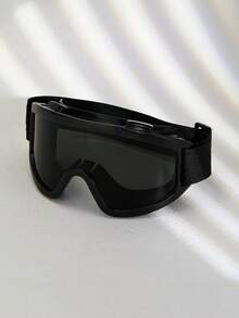 1副户外大框防风防沙彩色运动护目镜，适合登山、滑雪等运动，女士适用 - 彩色 - 查看 16