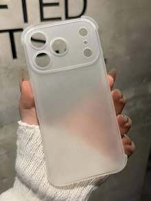Luxury Matte Transparent Shockproof Protective Case, Suitable For 17 Pro Max, 17 Pro, 17, 16 Pro Max, 15, 14, 13, 12 Pro Max, 11, Anti-Drop Back Cover - Thông thoáng - Xem 3