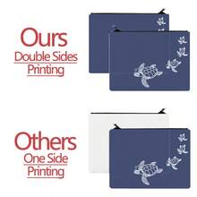 Turtle Print Cosmetic Bag Makeup Bag, Cute Travel Bag, Travel Essential Lightweight Makeup Organizer, Versatile Coin Purse Toiletries Bag Travel Toiletry Bag Wash Bag Shower Bag Large Capacity For Women Packing Cubes Cruise Essentials Holiday Essential - Multicolor - View 5