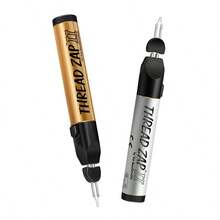 升级版螺纹式热熔笔 - 手持式热熔笔，适用于串珠工艺、快速熔化蜡、皮革热转印和串珠项目